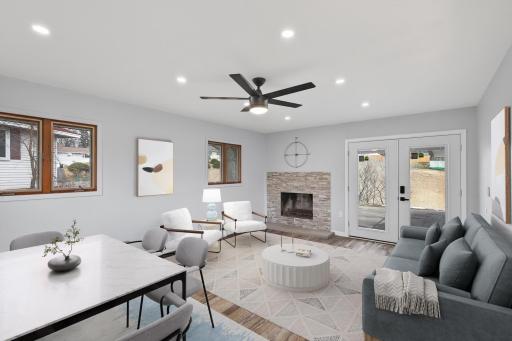 High end finishes with thoughtful design throughout! This image has been virtually staged