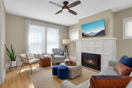 Completely renovated in the early 2000s, this home features a modern layout with open concept main level. Note the great natural light throughout