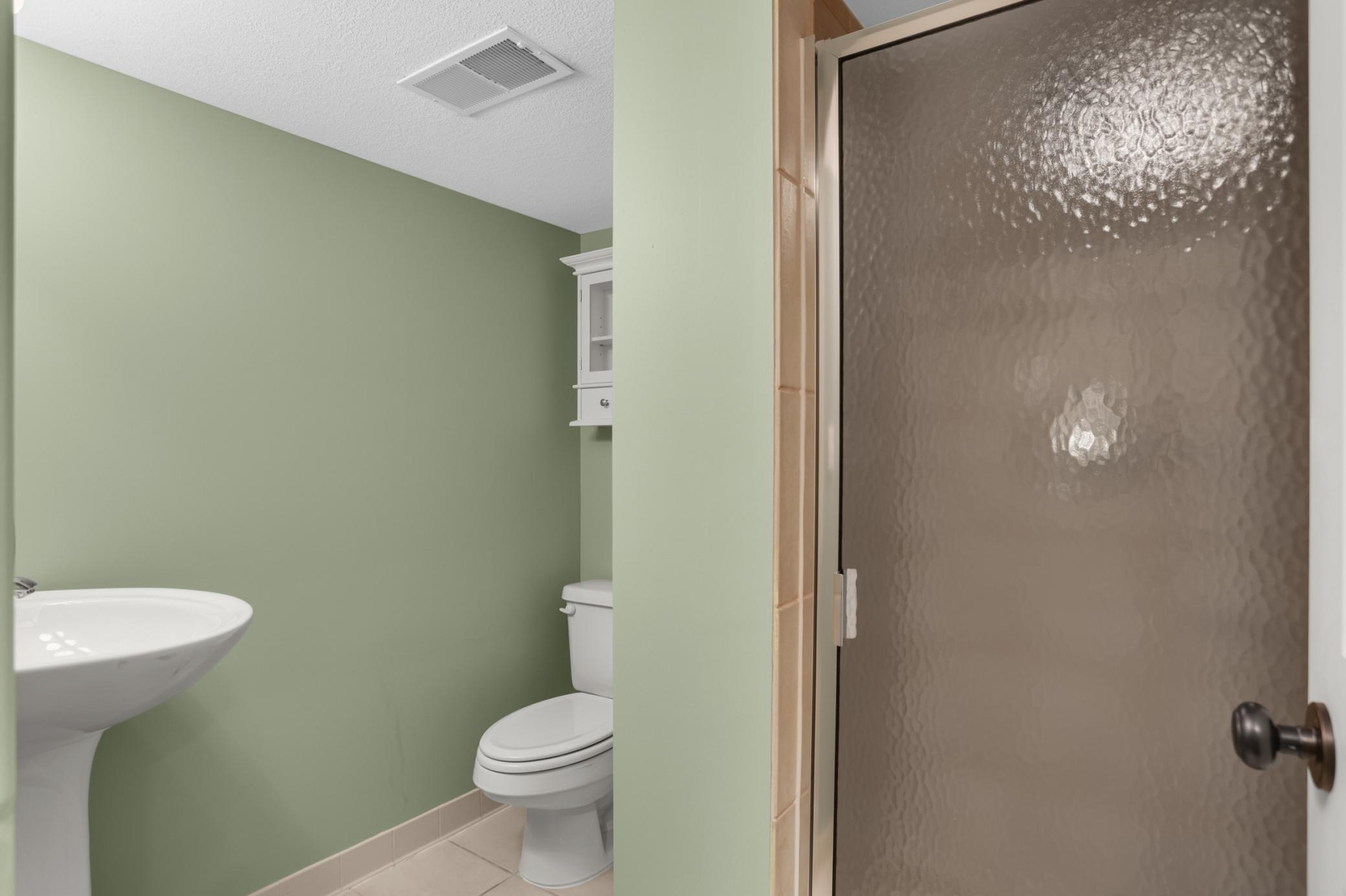 Another 3/4 bathroom completes the lower level