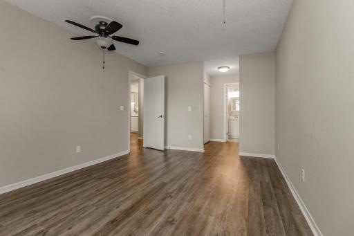 Main Bedroom has Two Closets and walk through to bathroom and New 2025 A/C