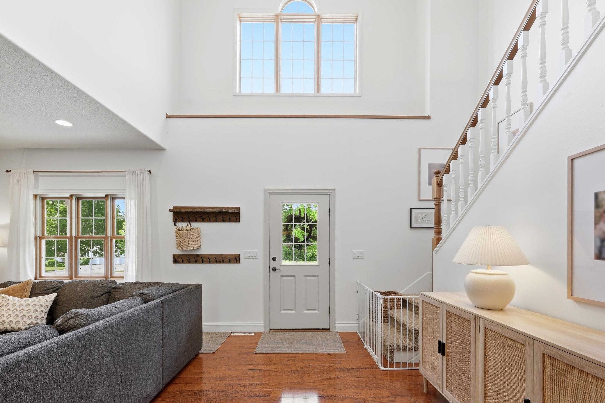 Lots of natural light