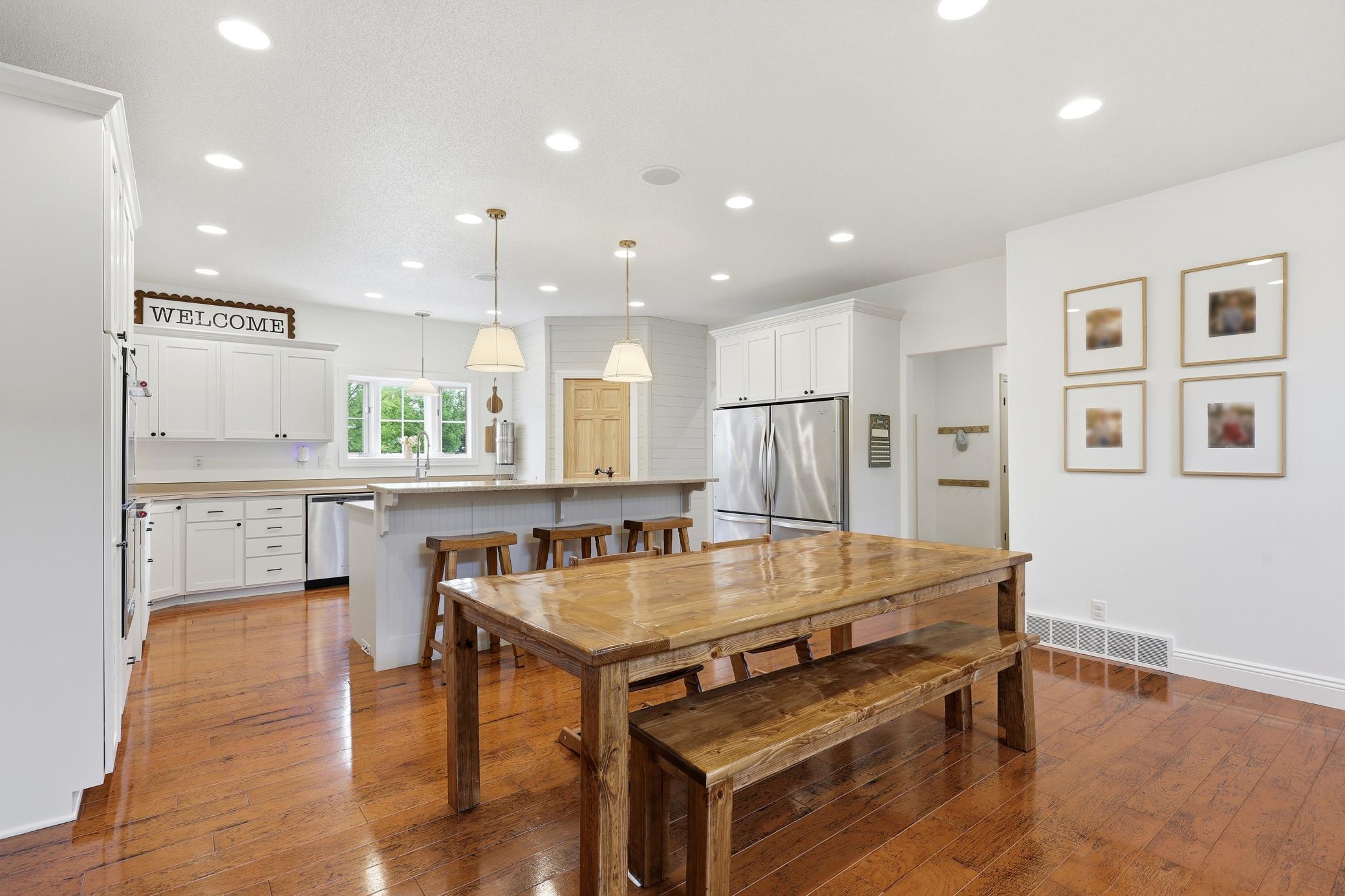 Kitchen and Dining Area