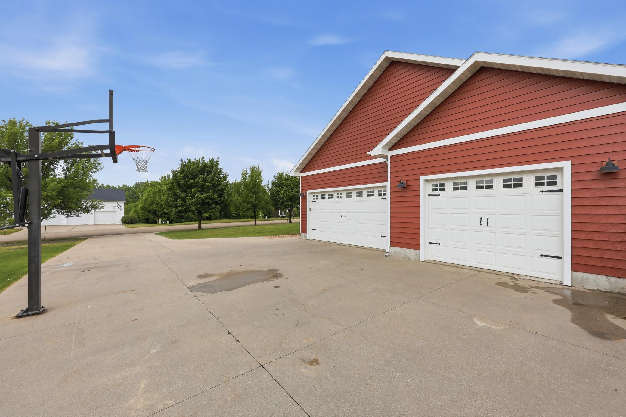 Garage and Sports Area