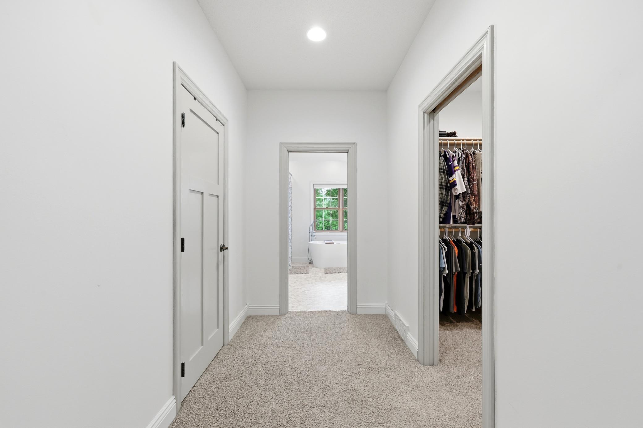 Primary Closet and Bath