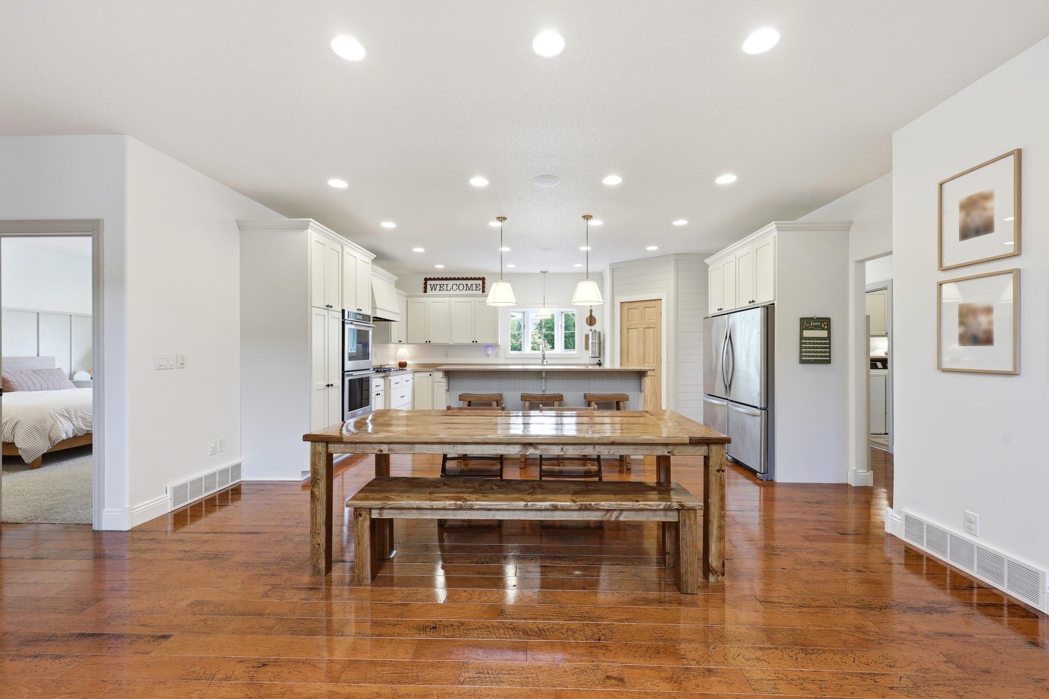 Kitchen and Dining Area