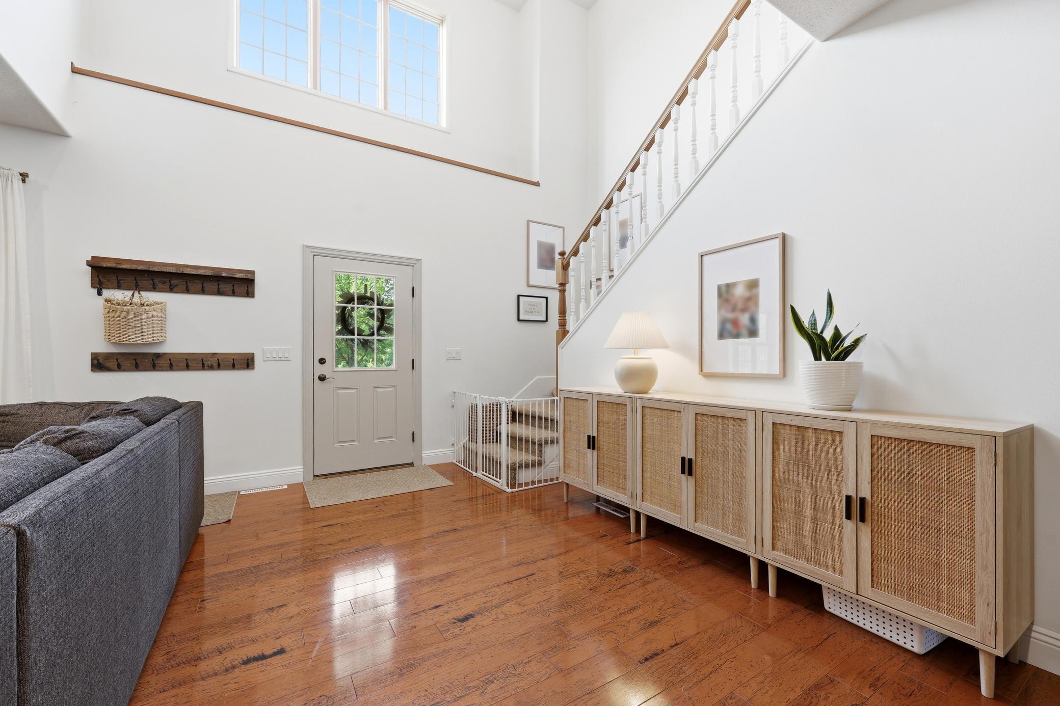 Tall entry ceilings
