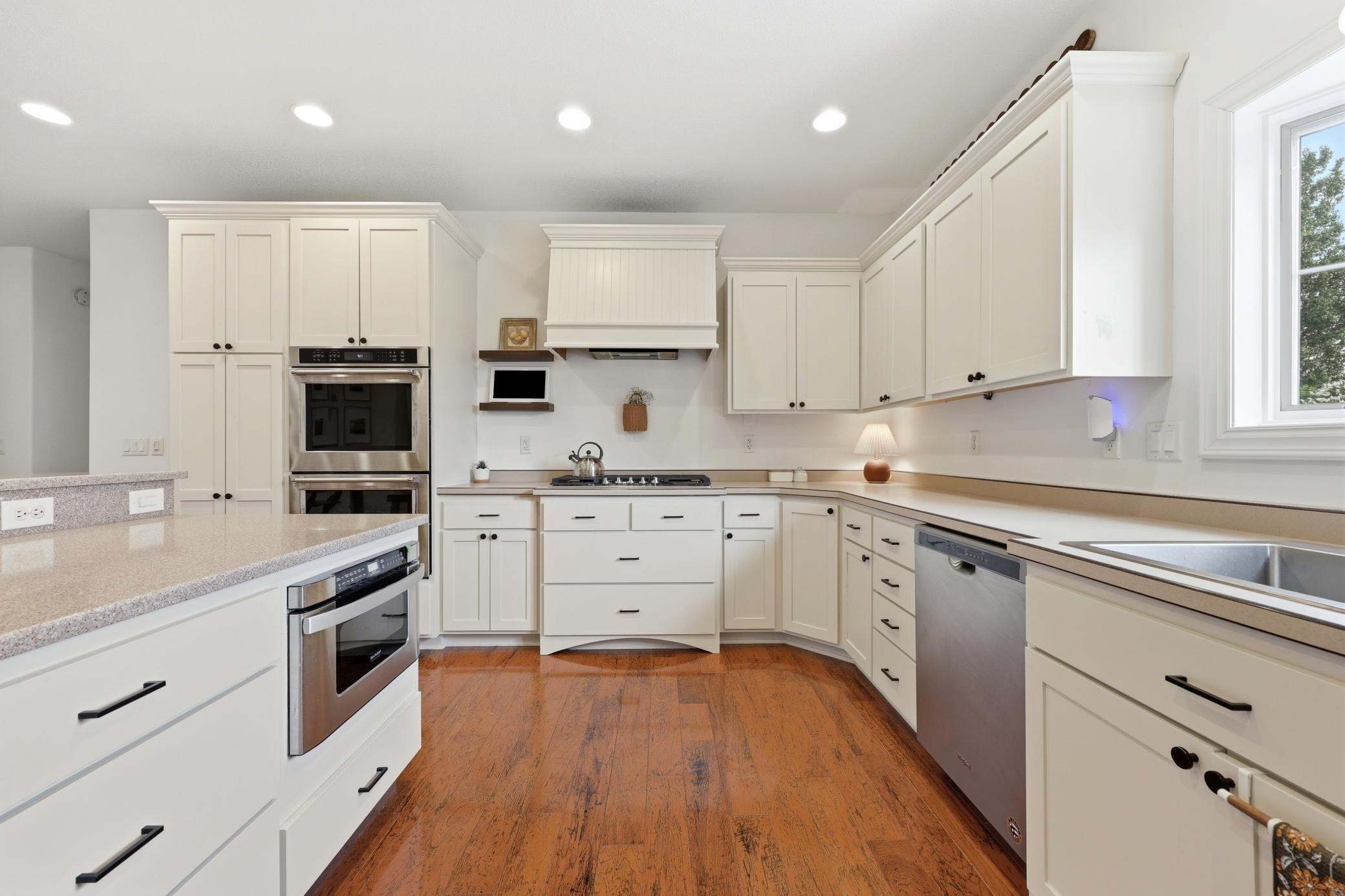 Lots of Counter and Cabinet Space