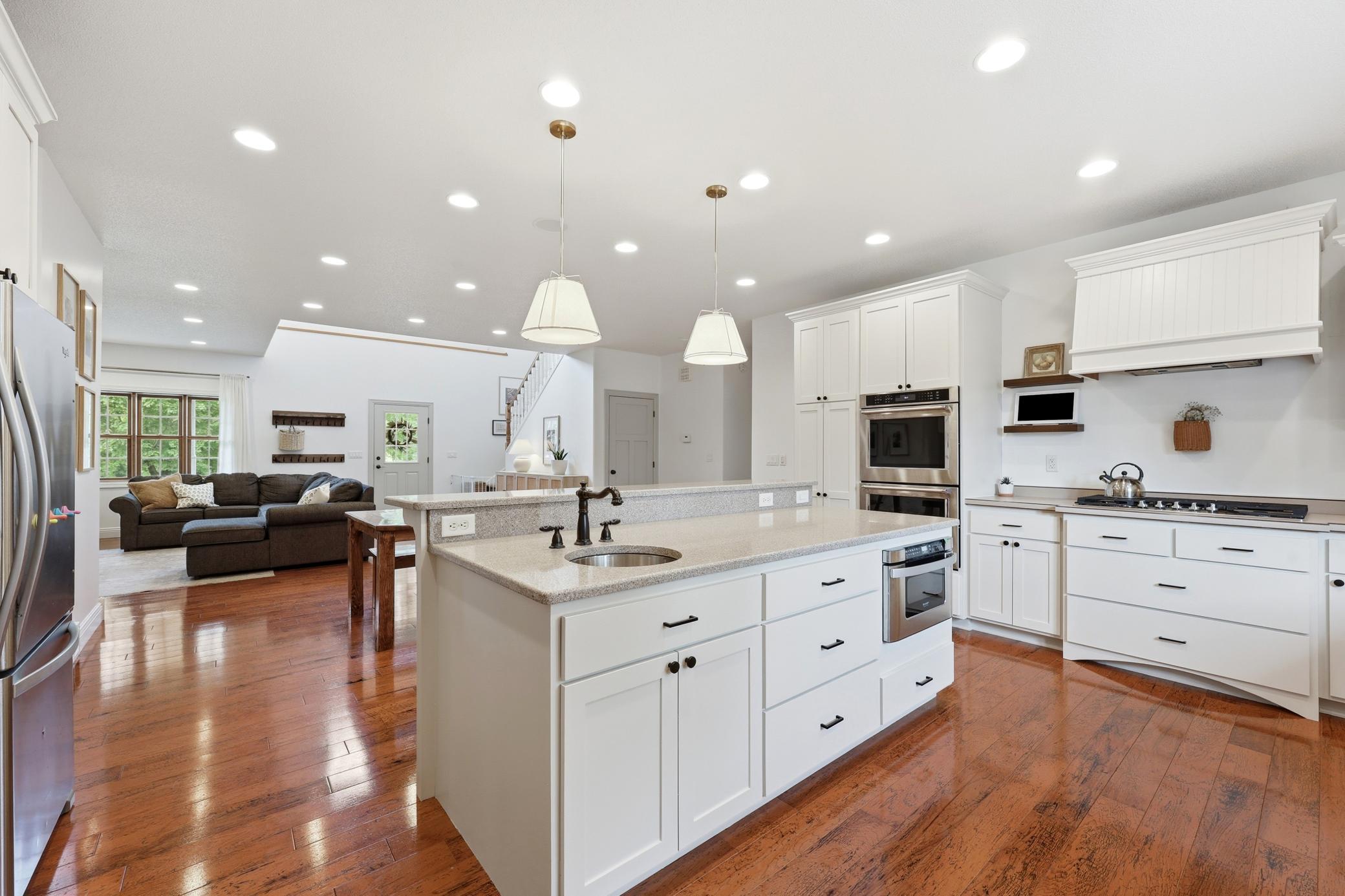 Lots of Counter and Cabinet Space