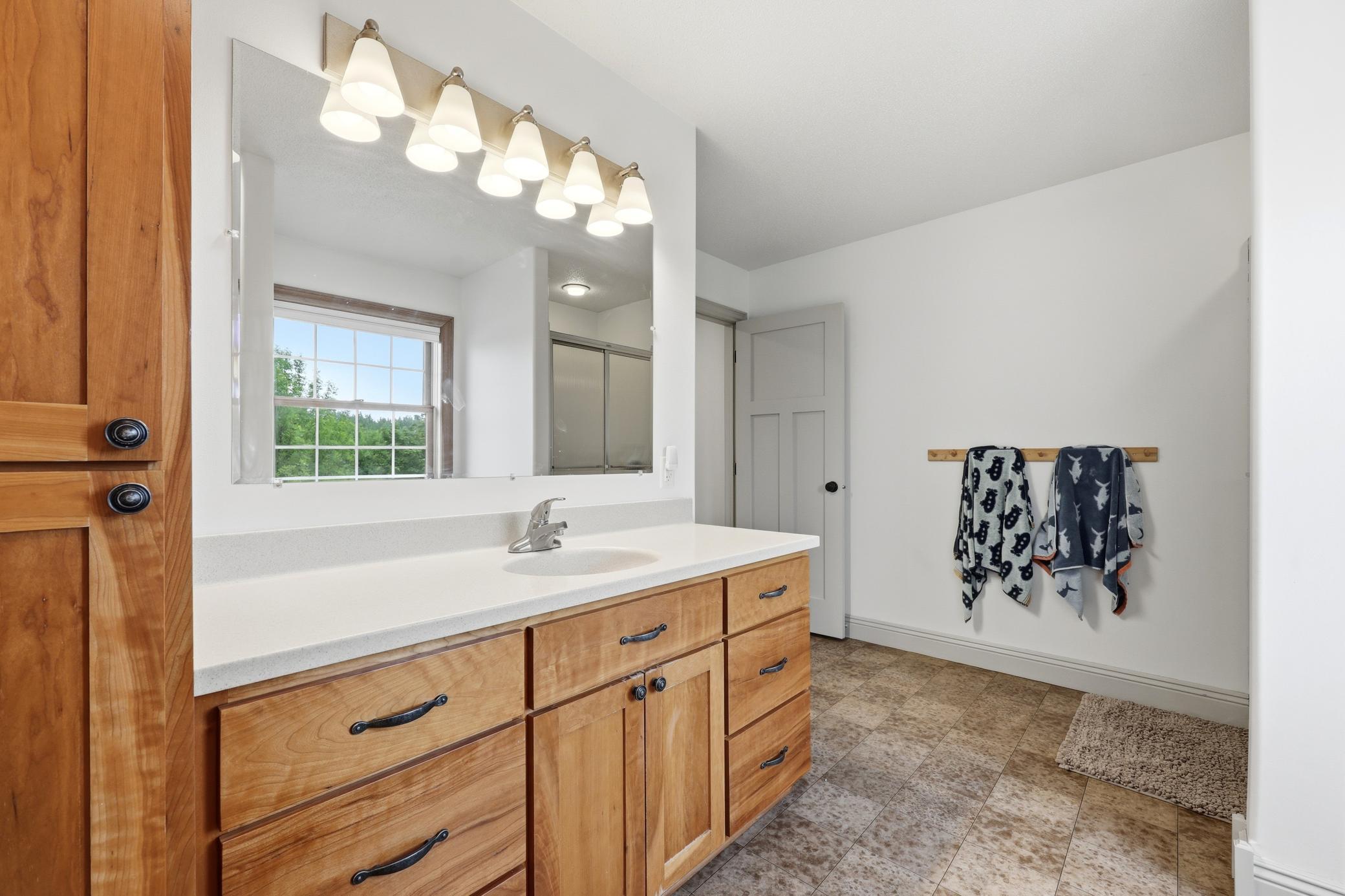 This Bedroom has a private bath too!