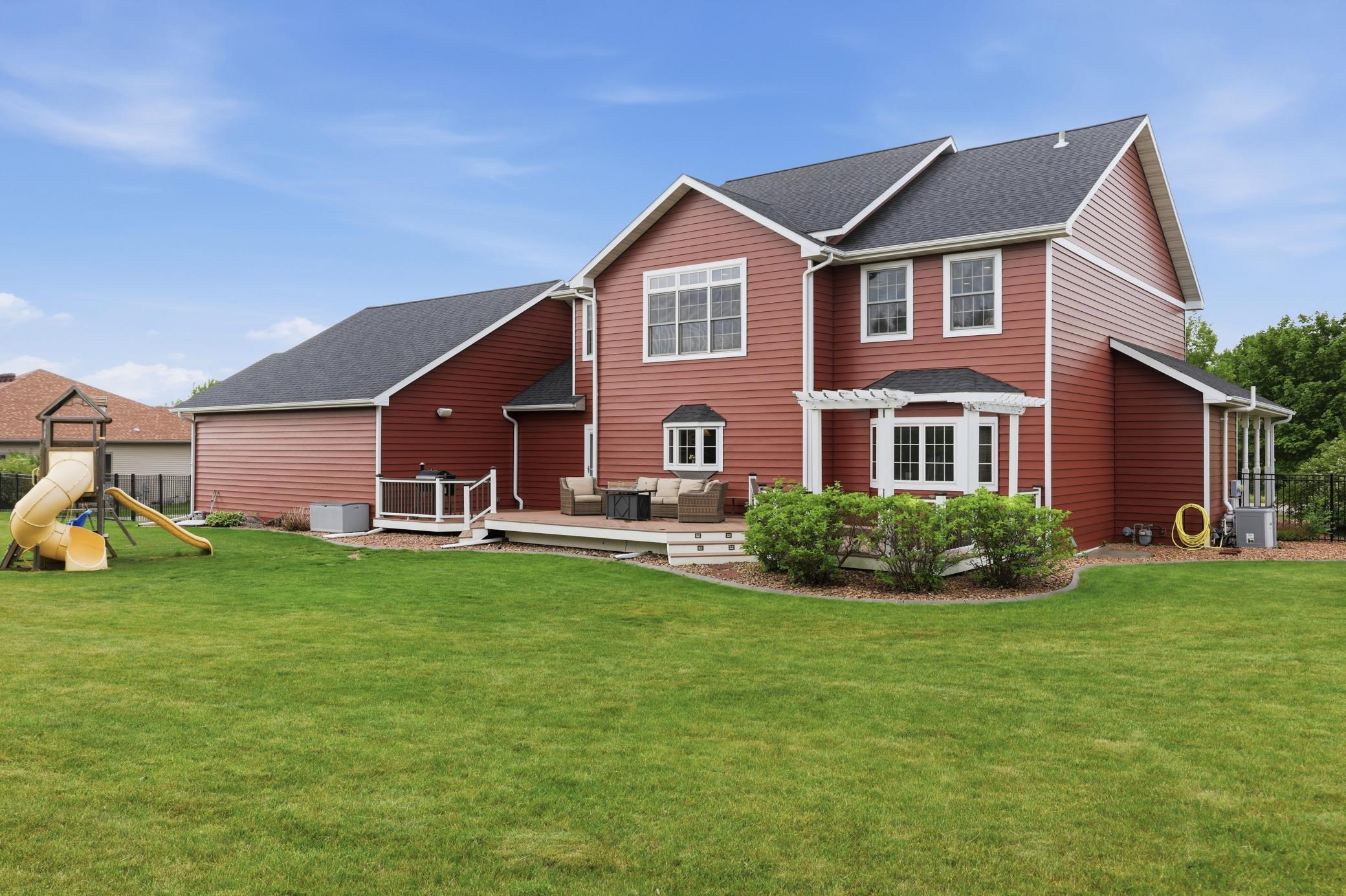 Rear of the Home