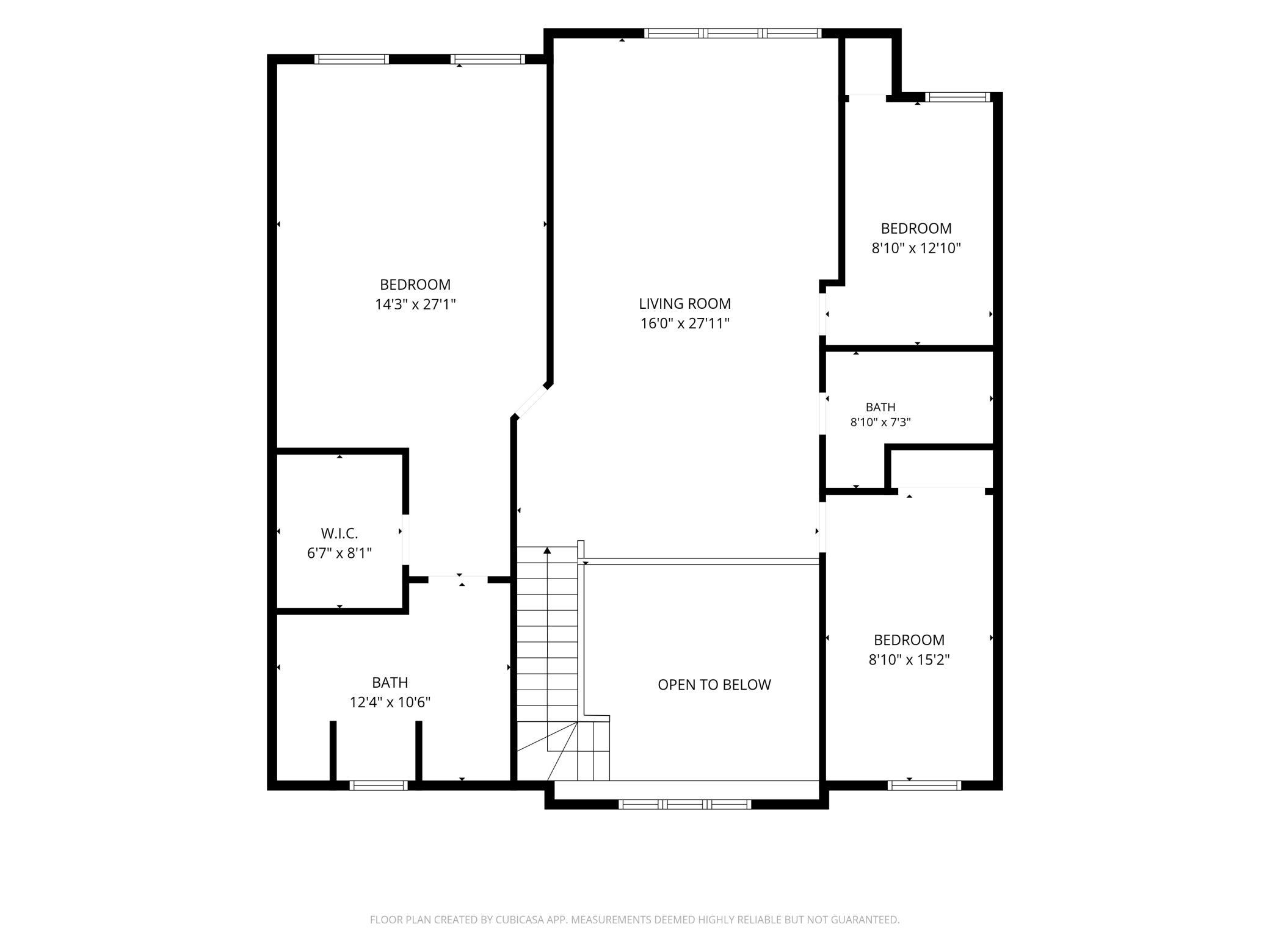 2nd Story Floorplan