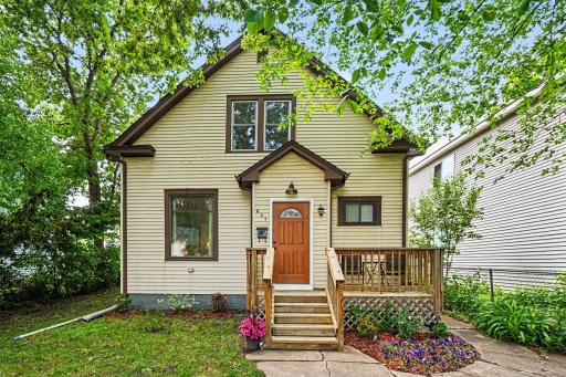 The front yard is fenced as well as the back giving lots of space to run and play!