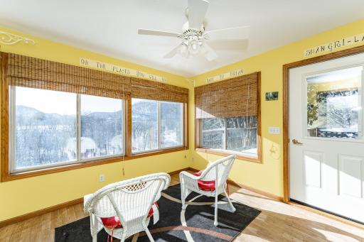 Sitting Room/Sunroom Main Level Overlooking the Bluffs