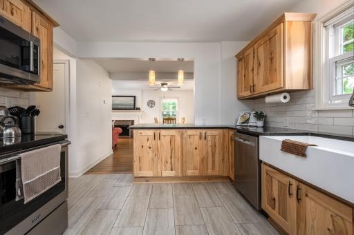 Stunning interior is sure to make you feel at home.