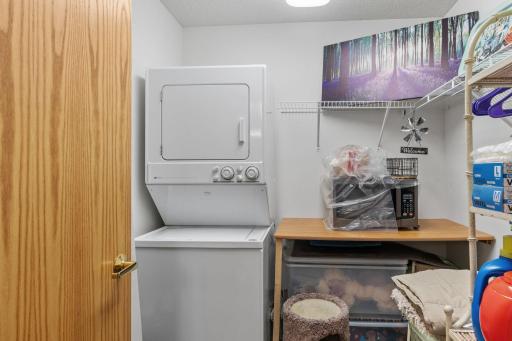Large laundry room right off the kitchen. This room is large enough for lots of storage, or a walk-in pantry.
