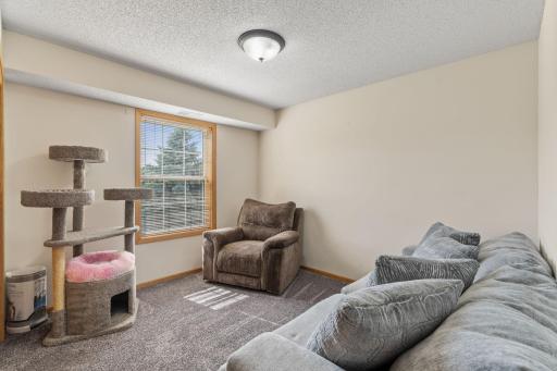 2nd bedroom or can be used as a den or office, overlooking green space with lots of natural light