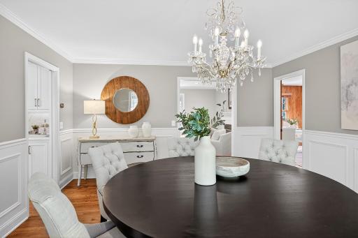 Dining Room - Can Accommodate Generous Table and Sideboards