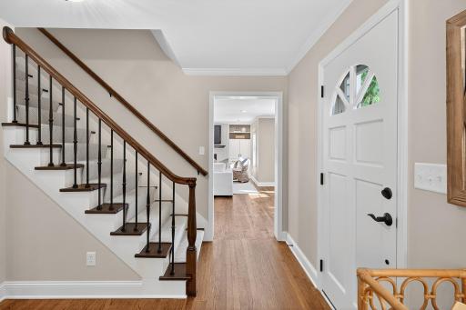 Stairwell to Upstairs Bedrooms - New Carpet