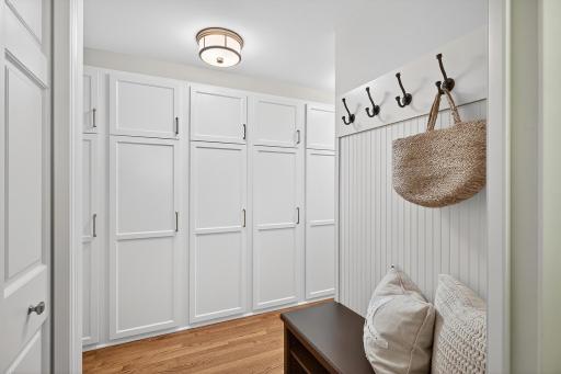 Smart Storage / Lockers/ Closets Off Three Car Garage