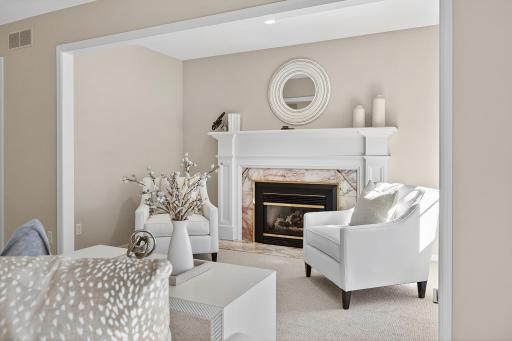Sitting Room or Office Area Off Primary Suite - All New Carpet