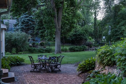 Treasured Patio Area Off Kitchen and Informal Dining Area