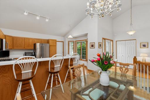 Style and beauty throughout! Vaults truly open up the space!