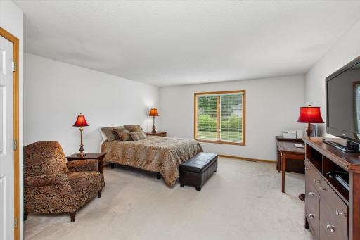 Primary bedroom has endless space! Add your office or comfortable sitting area.