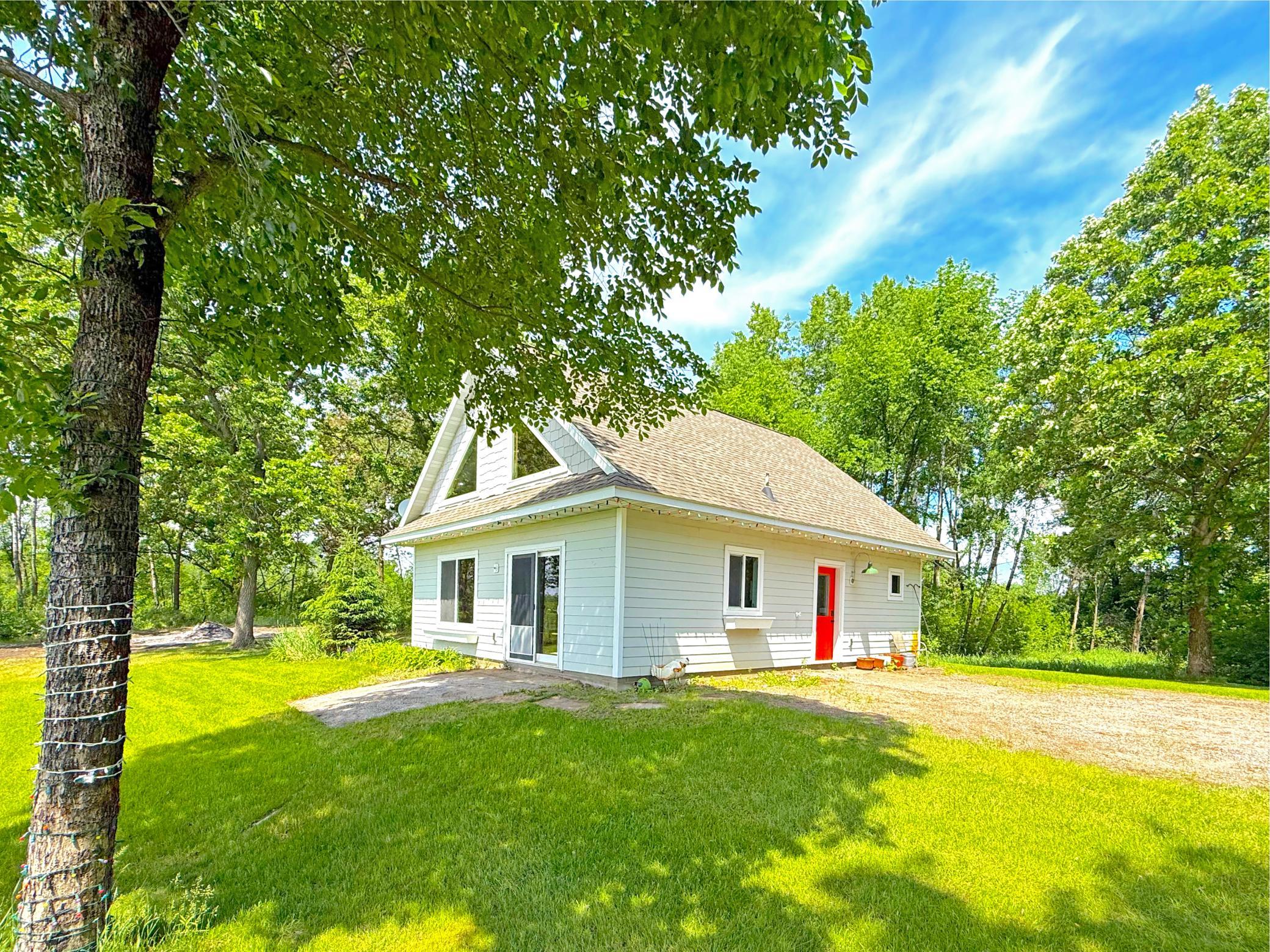 This picturesque setting captures the tranquility and natural beauty that make country living so appealing.