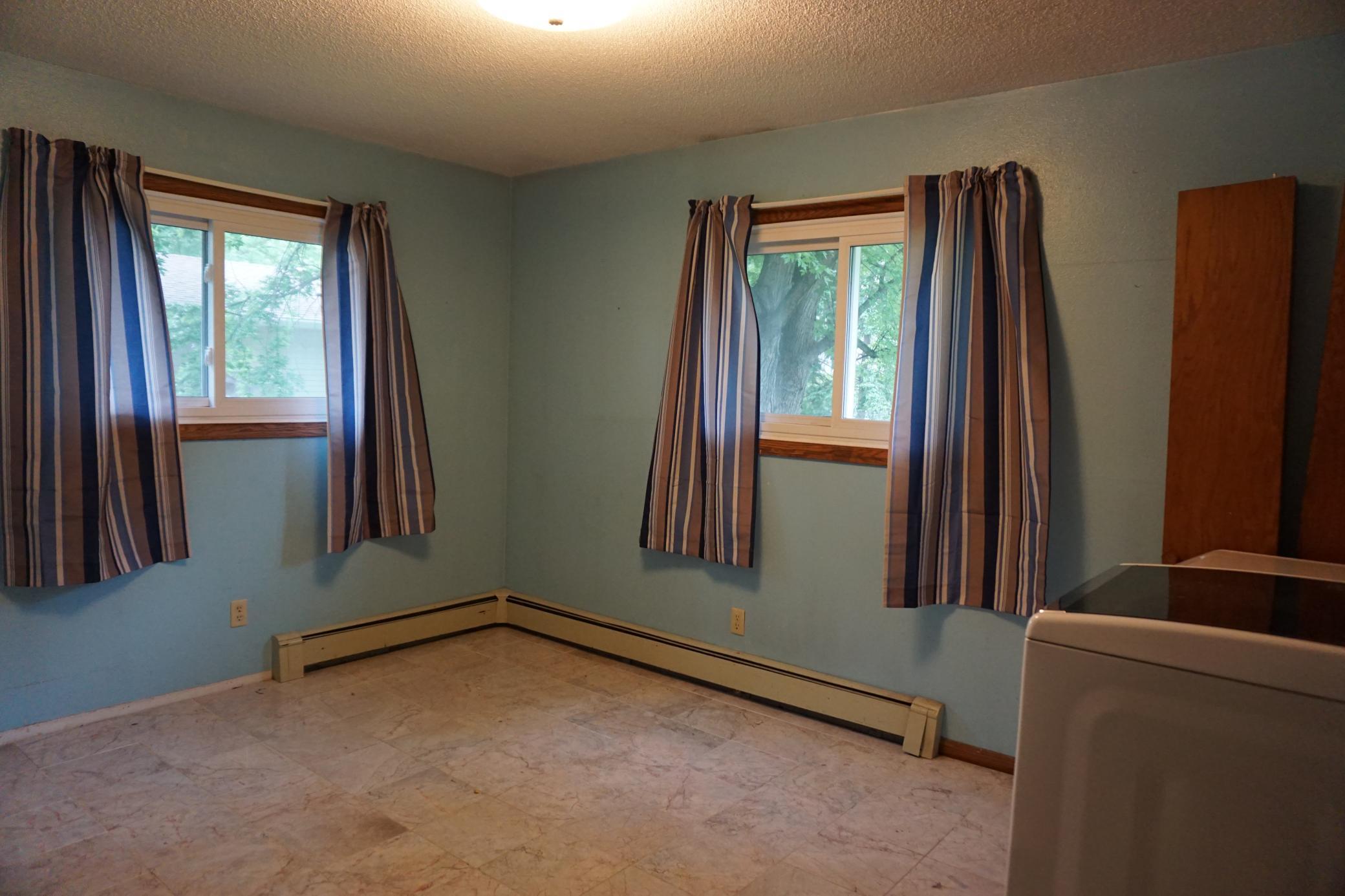 Main floor bedroom/Laundry
