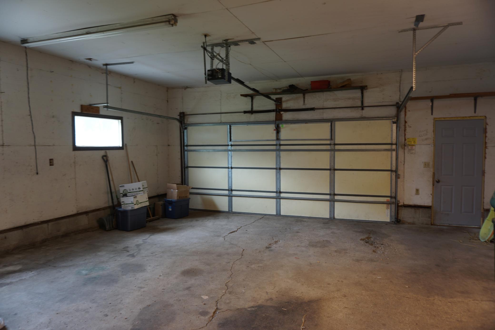 Inside Garage