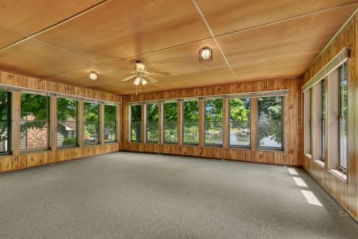Space for hosting all the lake parties your heart desires! Or even imagine finishing off the space and making it a 4 season sunroom - the sunrise lake views are fantastic!
