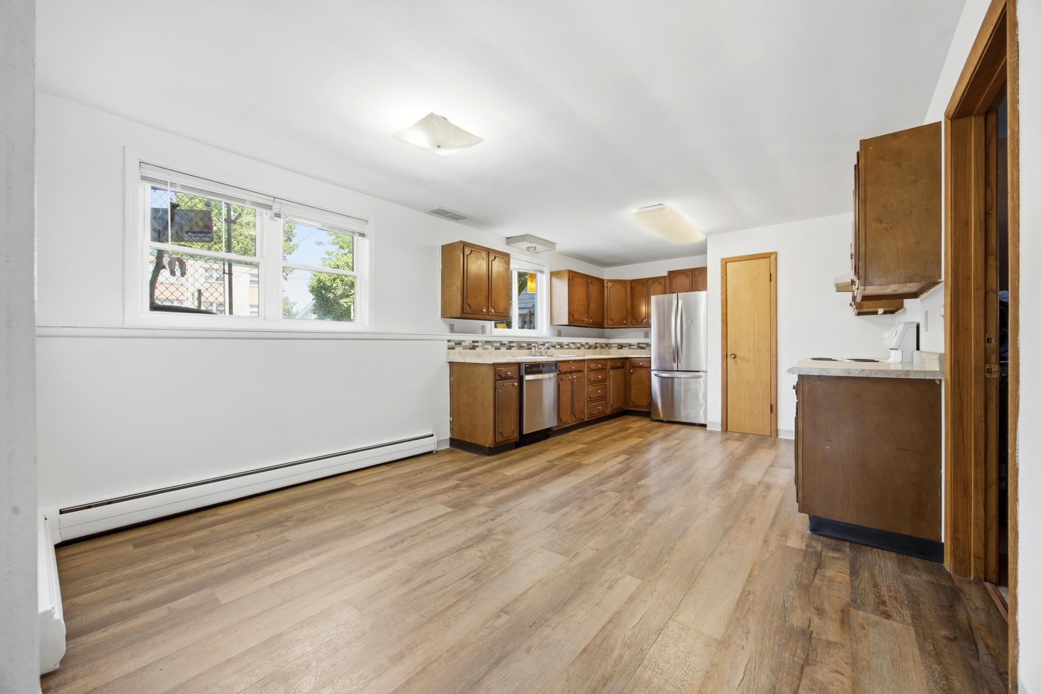 dining and kitchen