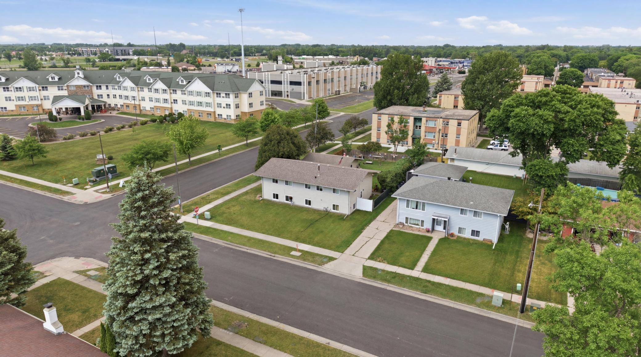 Drone shot