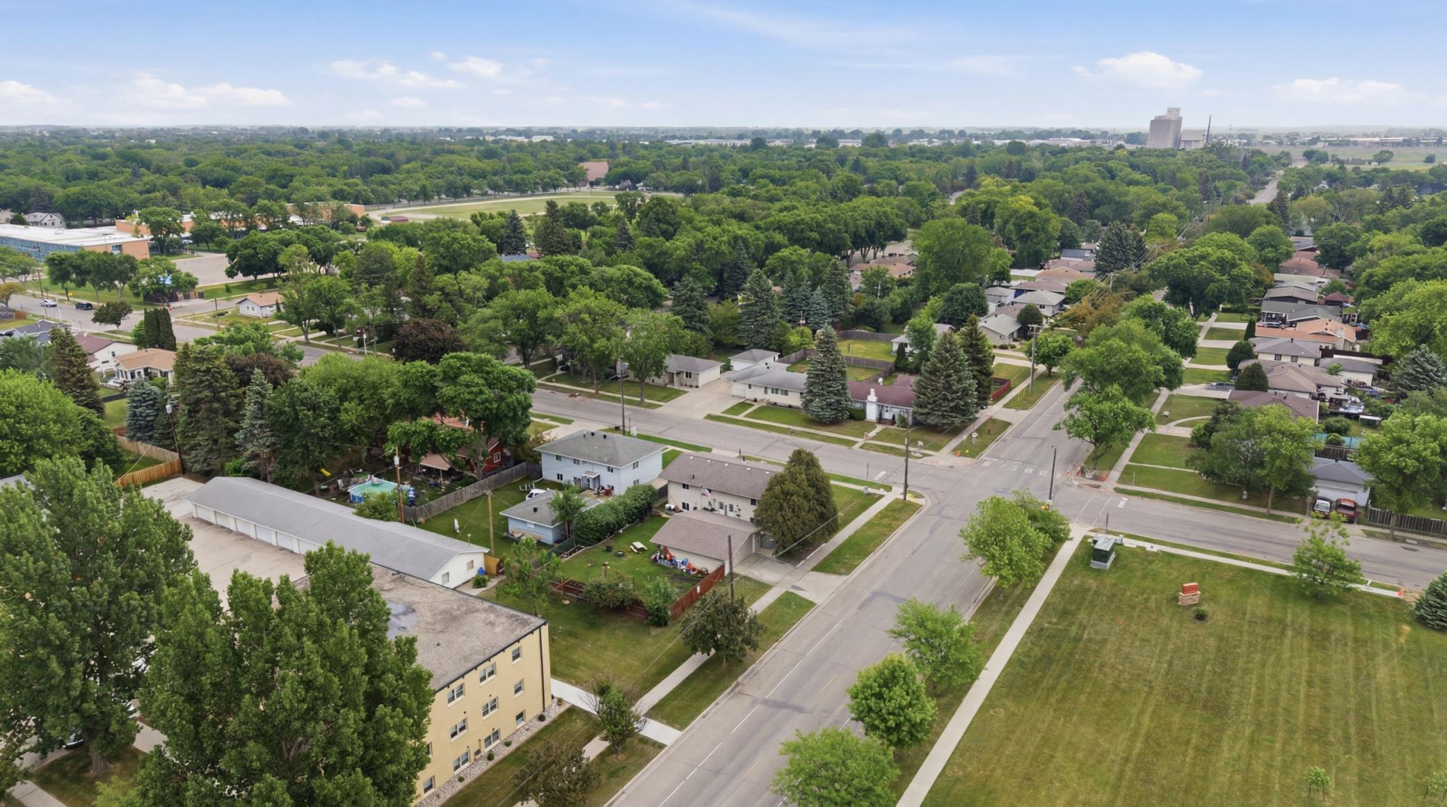 drone view