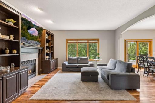 Look at these beautiful floors and amazing windows. The previous owner updated the windows with Andersen Windows 400-series wood windows.