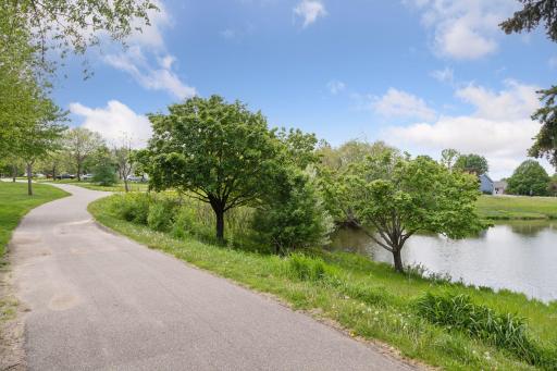 This is your neighborhood park and trail.