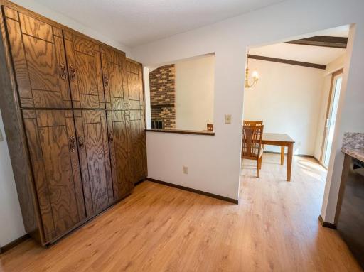 Wall Pantry and Window Pass-Thru for High Functionality and Openness in Kitchen! AI-Enhanced
