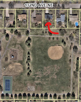 Aerial View of Lot/Park - Anoka County GIS
