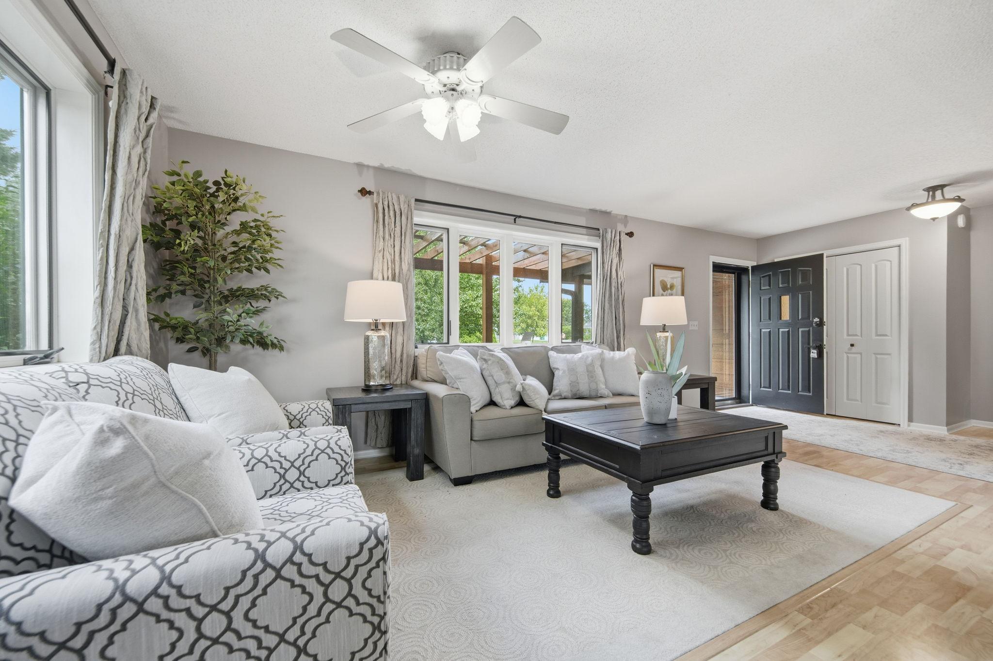 Main level living room.