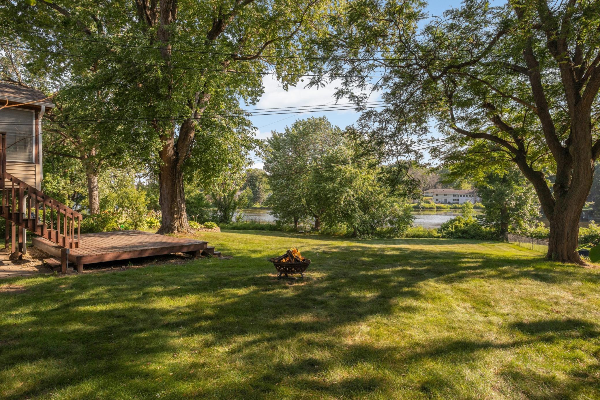 Meadow Lake views all along the back of the home