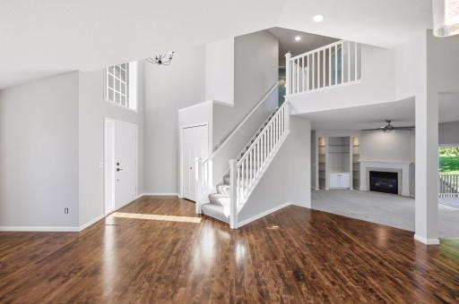 Enjoy the open concept throughout the main floor.