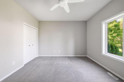 Another view of the main floor bedrrom/office