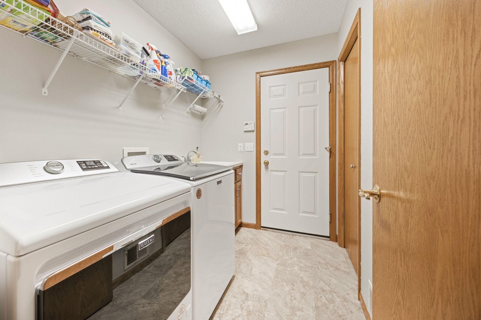 Main floor Laundry