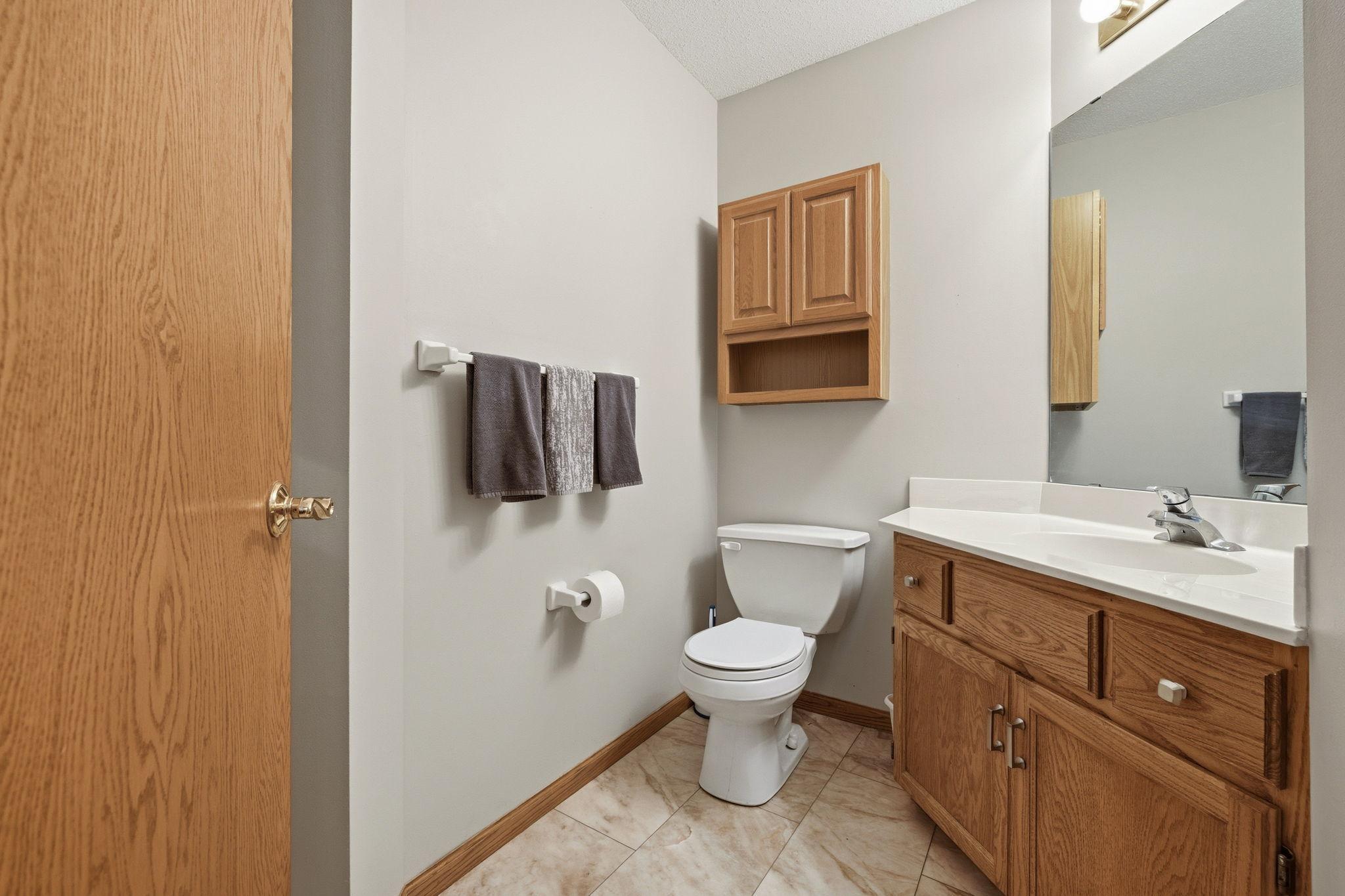 Additional 3/4 Bath adjacent to 2nd Bedroom