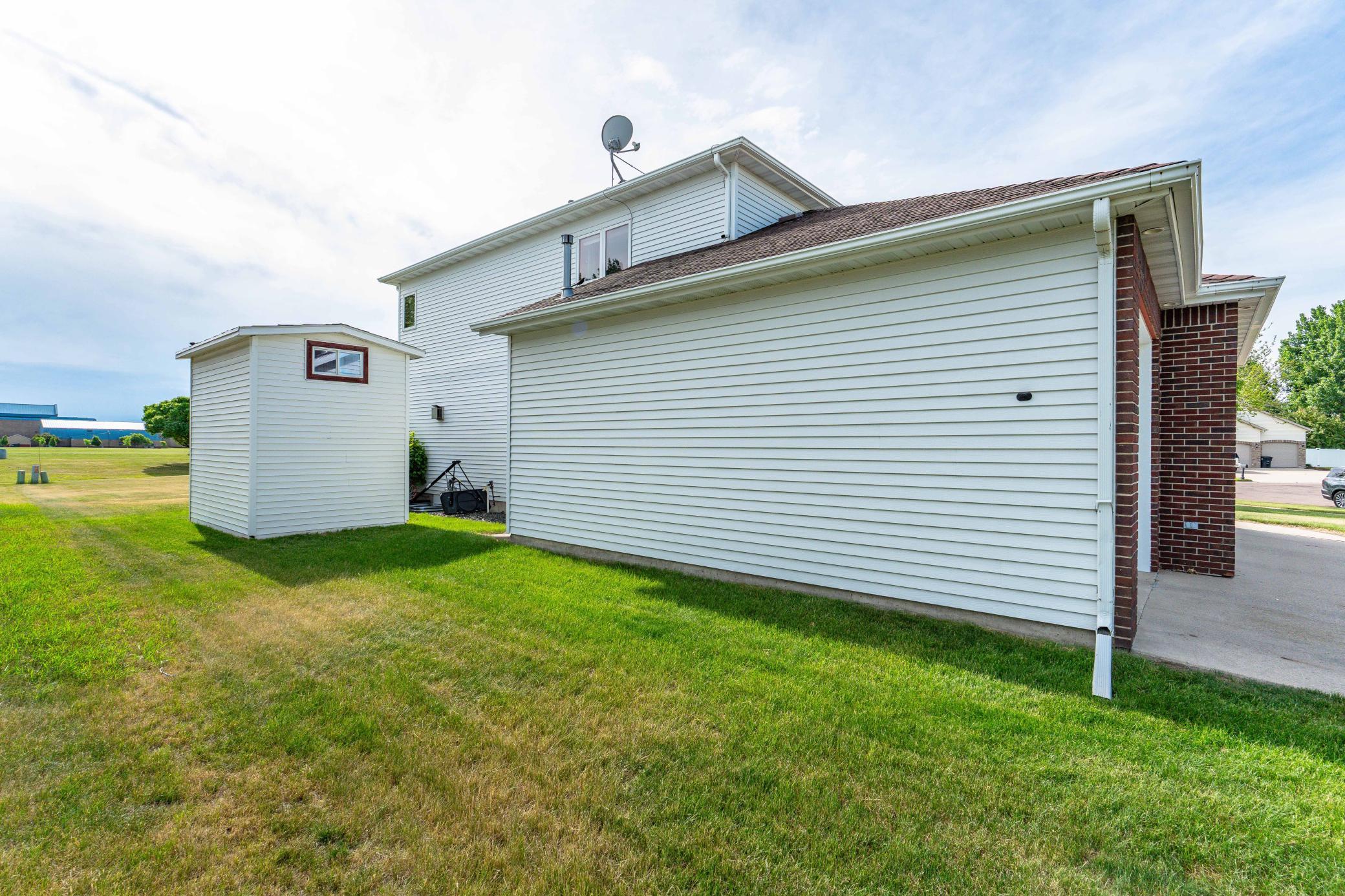 SIDE OF HOME - VIEW OF SHED/PLAY HOUSE