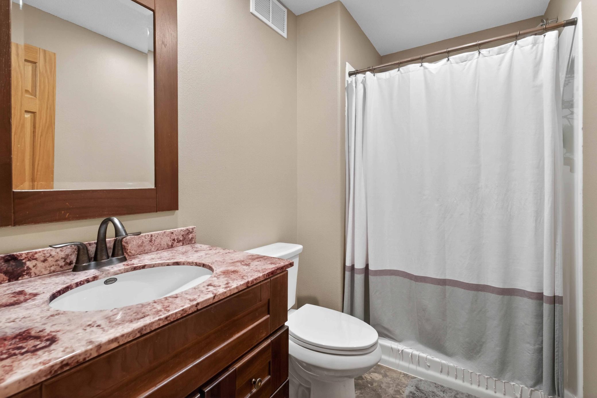 LOWER LEVEL BATHROOM