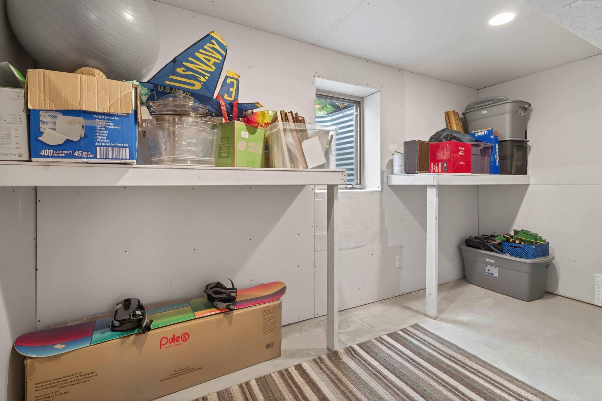 SEPARTE STORAGE ROOM W/EGRESS