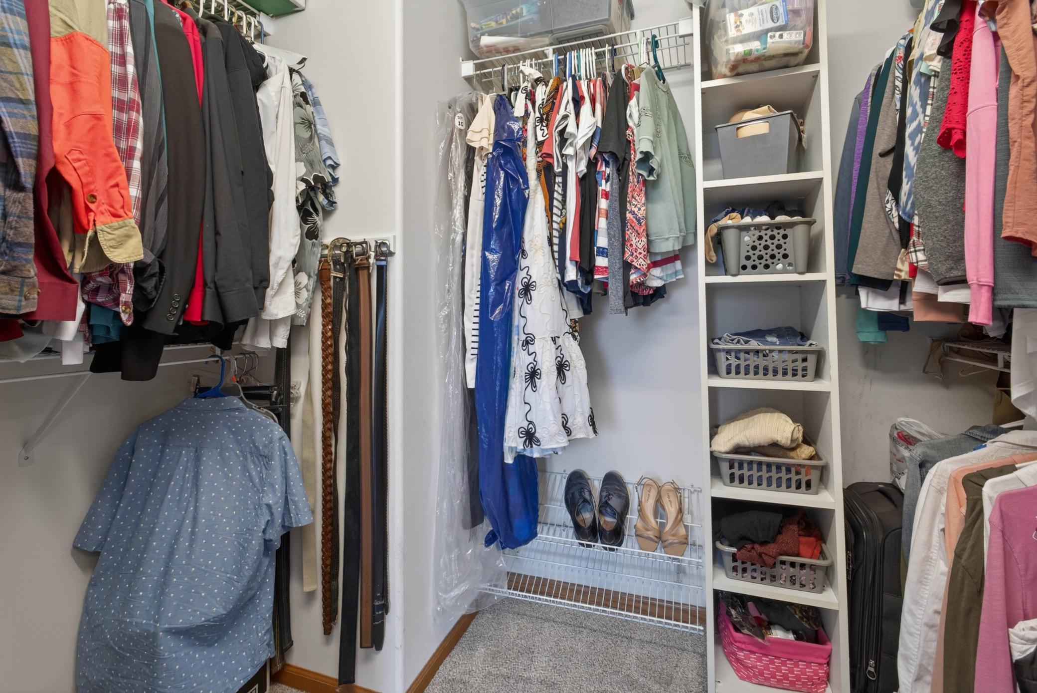 PRIMARY WALK IN CLOSET