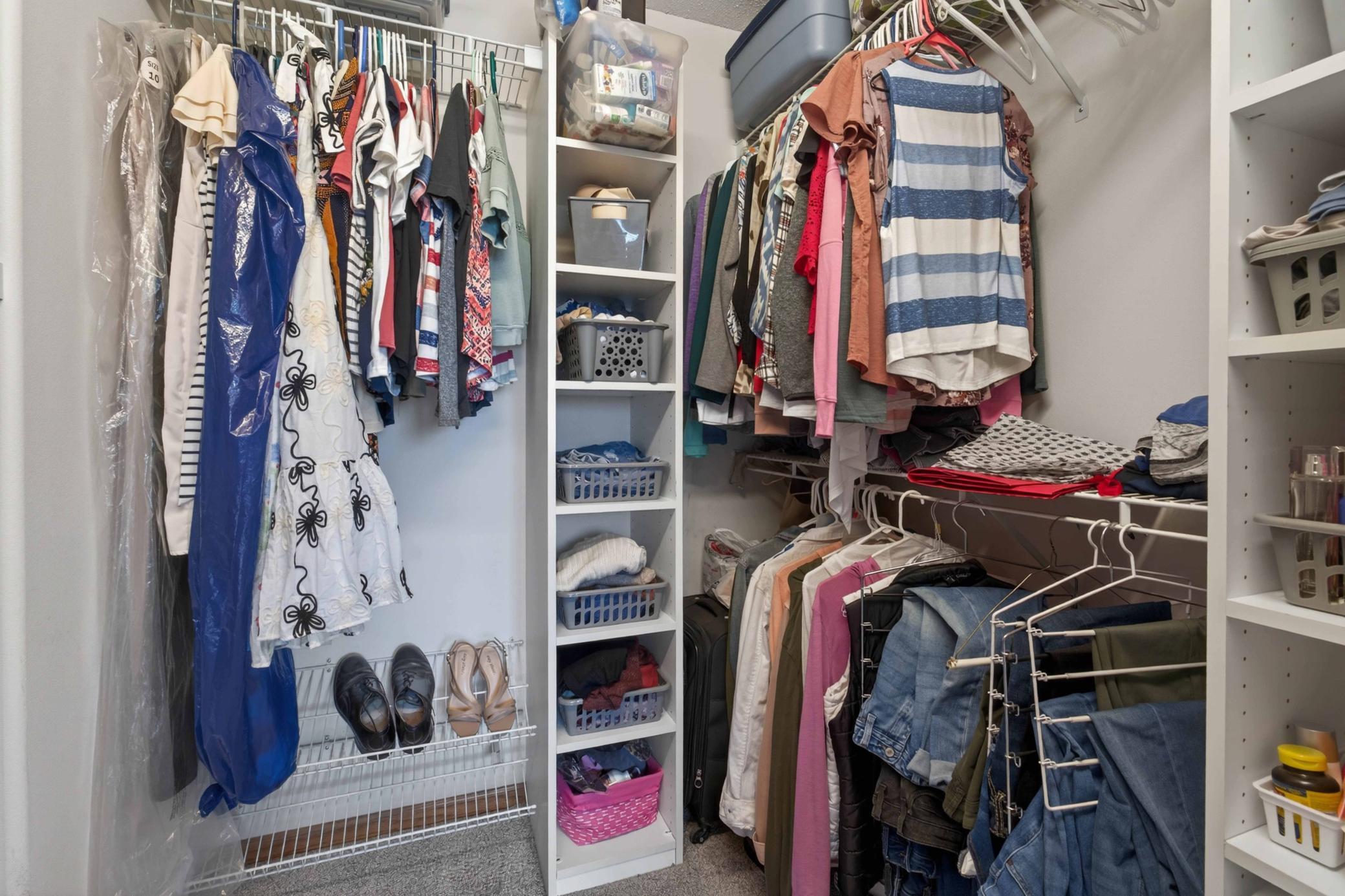 PRIMARY WALK IN CLOSET