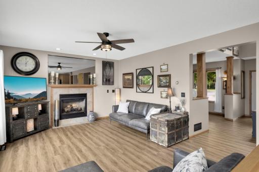 Designed for Everyday Living! An open layout connects the Family Room, Kitchen, and Dining Area - perfect for entertaining or spending time together.
